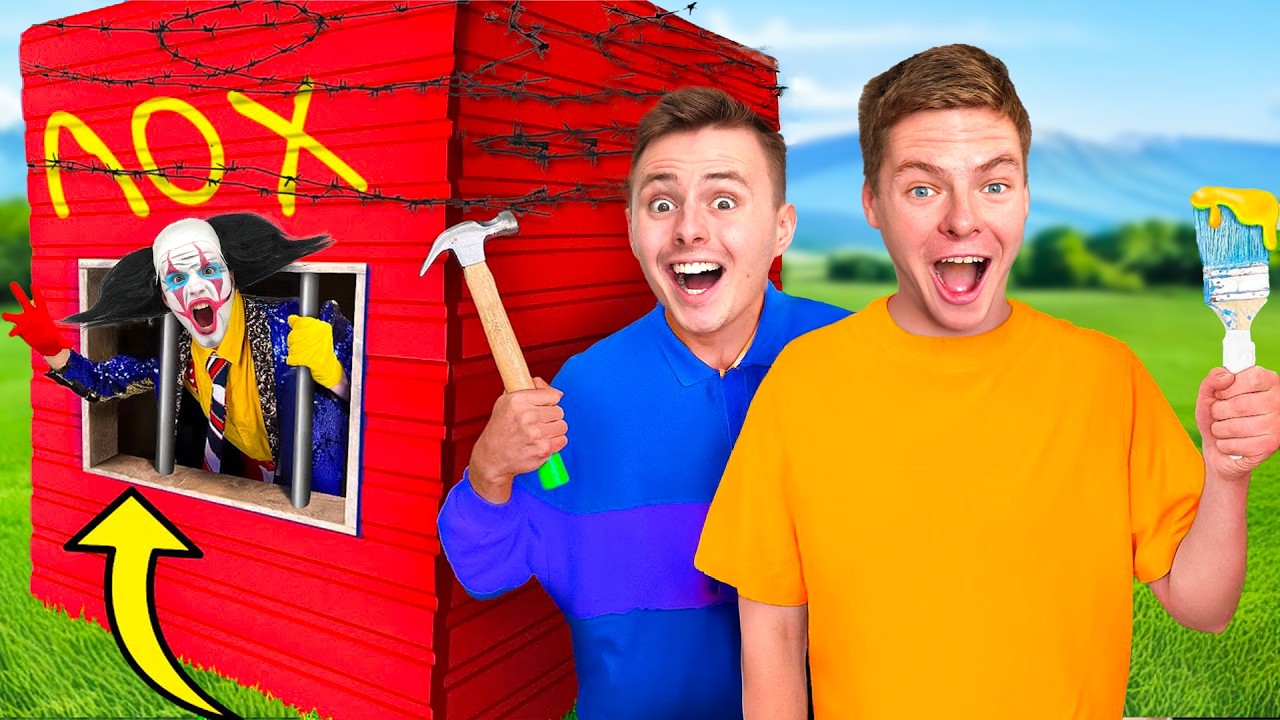 Мы Заперли Клоуна в НЕРАЗРУШАЕМОЙ ТЮРЬМЕ!