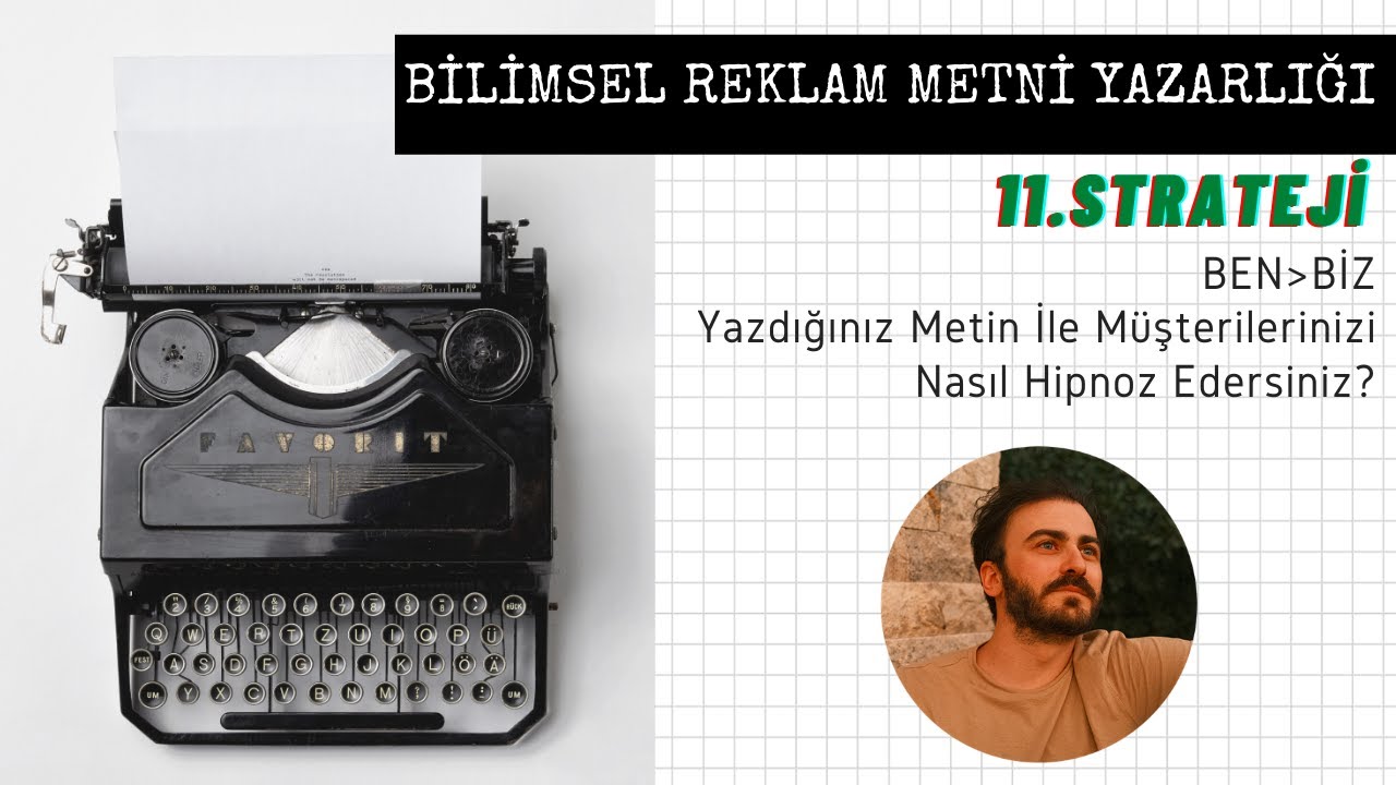 TEK HAMLEDE MÜŞTERİNİ HİPNOZLA😵(Yazdığınız Reklam Metni İle Müşterilerinizi Nasıl Hipnoz Edersiniz?)