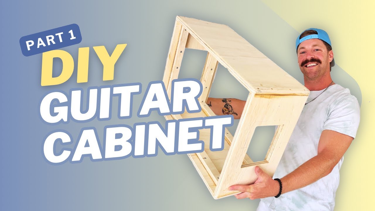 DIY Building A 1x12 Guitar Amp Cabinet - PART 1