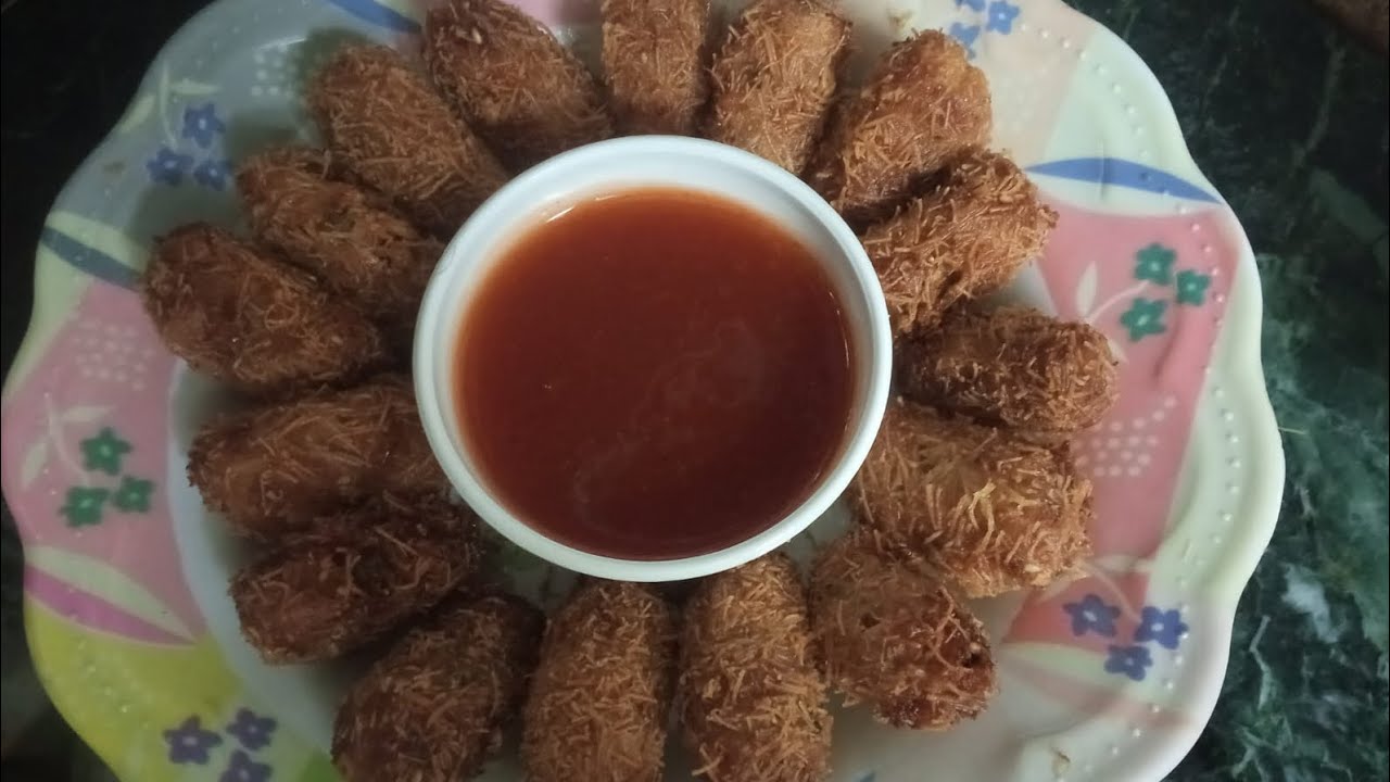 ક્રિસ્પી કટલેસ રોલ 😍😋
