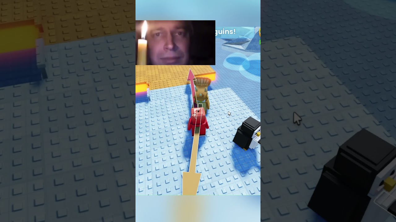 Broguin drowned in the ice water PART 9 #roblox