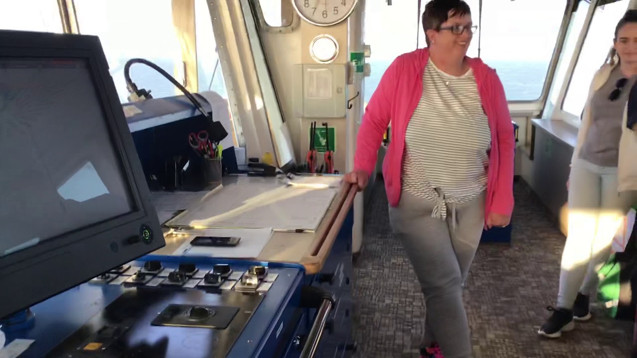 CAPTAIN’S BRIDGE VIEW: Wightlink Ferries Wight Sun trip from Yarmouth-Lymington part 2