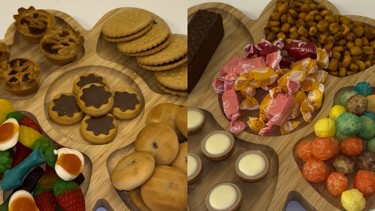PLATTER * Asmr * Filling with sweets #asmr #platter #candy #foodasmr #foodplatter #foryou 