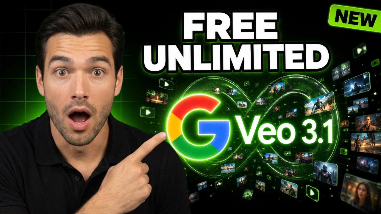 Use Veo 3.1 for FREE | Create Unlimited AI Videos (NEW Method 2026)