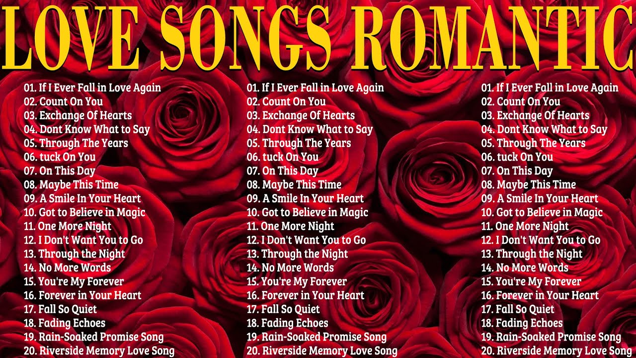 Romantic Love Songs 2025 💖 Best Old Love Songs 70s 80s & 90s 🎶 Love Songs Of All Time Playlist