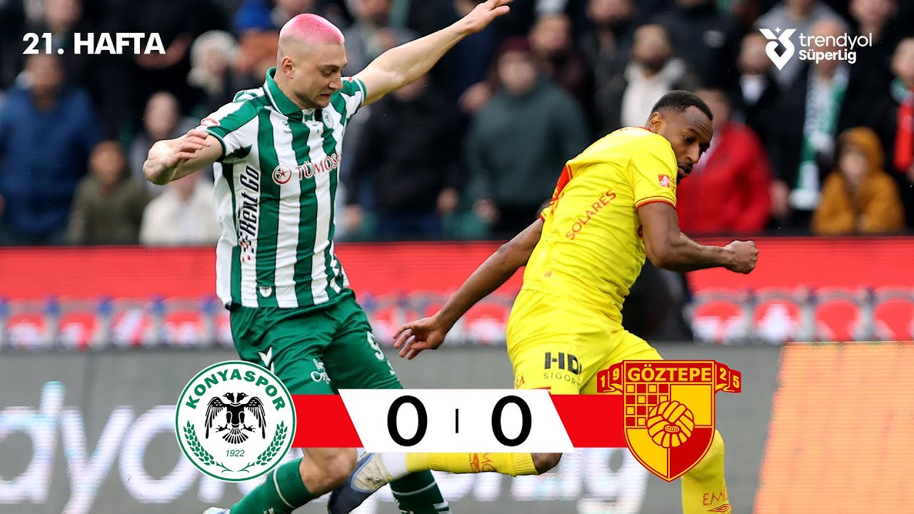 Konyaspor (0-0) Göztepe - Highlights/Özet | Trendyol Süper Lig - 2025/26