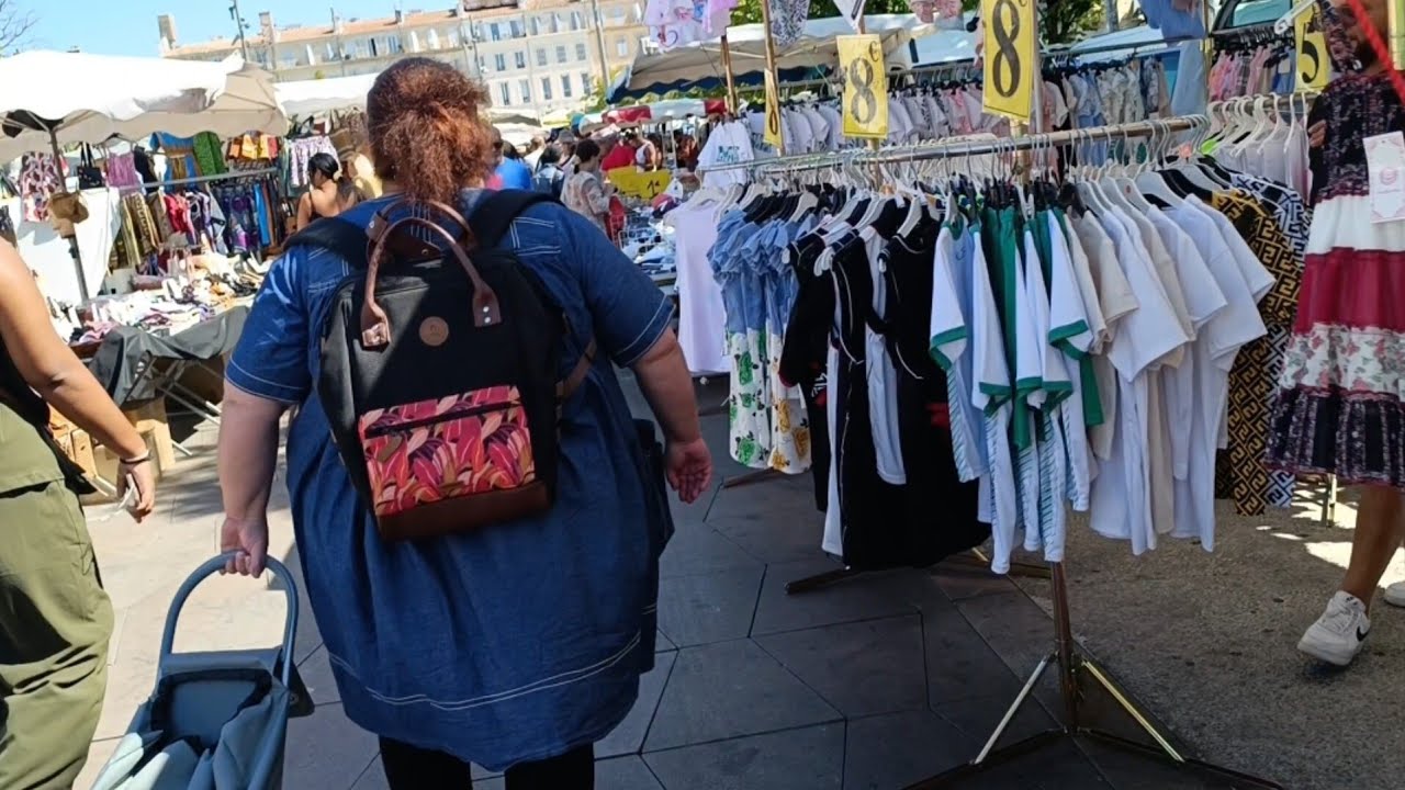 16 août 2025.  Jawla  fi  Marché de la plaine Marseille 🇨🇵