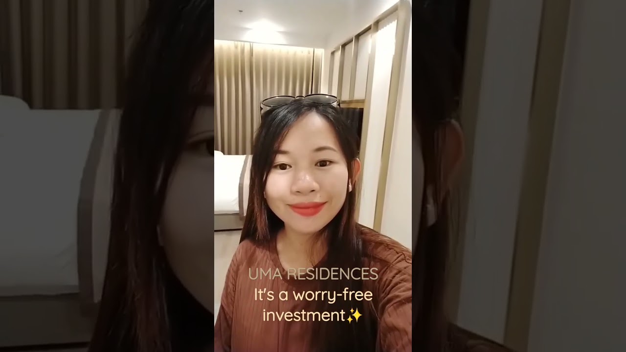 Make wise investments with UMA Residences. ✨ 