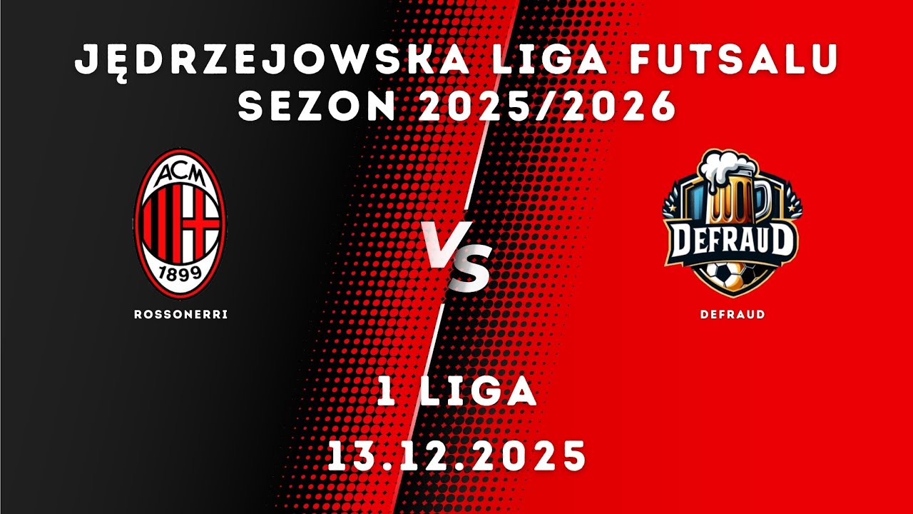 JLF 25/26 | 1 liga |  Rossonerri - Defraud