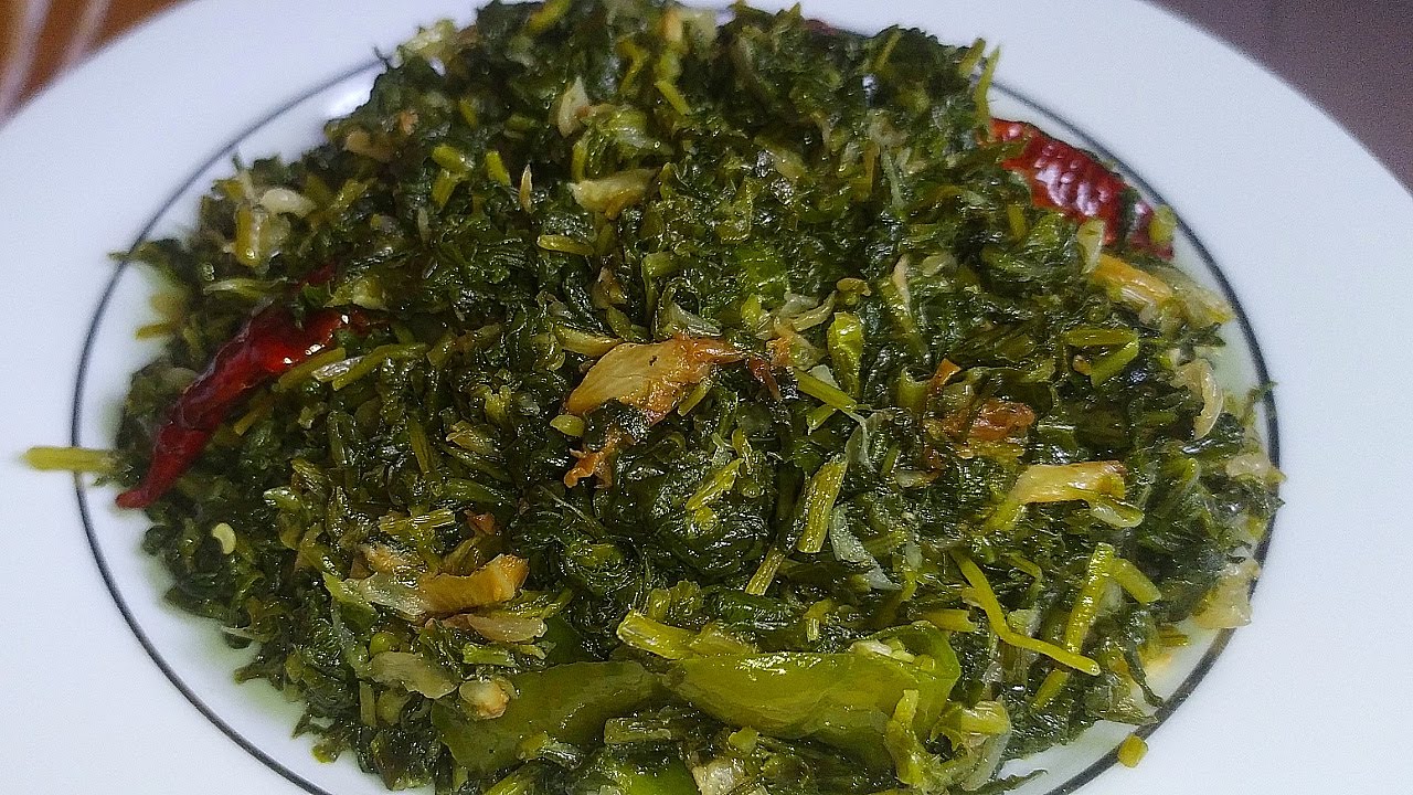 সবচেয়ে বেশি স্বাদের, সহজ এবং পারফেক্ট মুলা শাক ভাজি রেসিপি | Mula shak recipe | মুলা শাক রেসিপি
