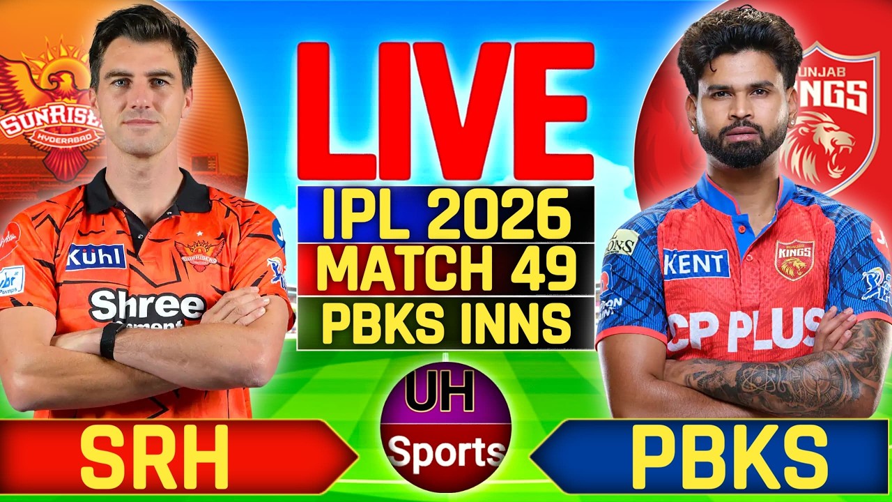 🔴 Punjab vs Hyderabad Live Match Score, IPL 2026 Live Cricket Match Today | PBKS vs SRH Live, 2nd In
