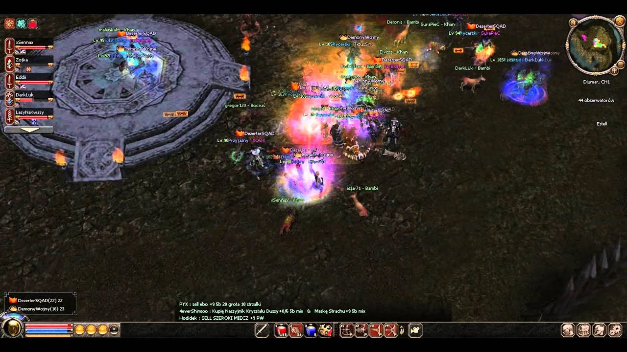 Metin2.pl Diumar DemonyWojny vs DezerterSQAD