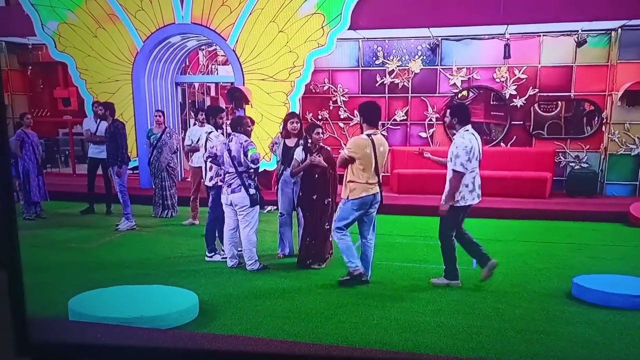 First task to convert permanent housemate between sreeja and Bharani convincing housemates to team