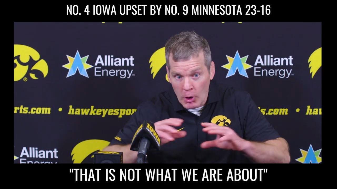 Iowa Coach Calls Out Wrestlers For Surrendering