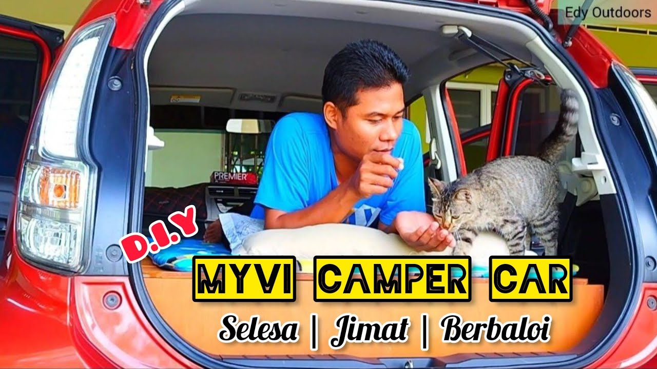 D.I.Y | Myvi Camper Car | Selesa | Jimat | Berbaloi