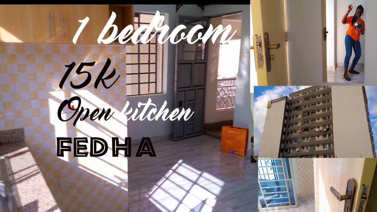 OMG! Extremely Beautiful 1Bedroom Apartment Tour With An Open Kitchen In Fedha,Supa Boma!