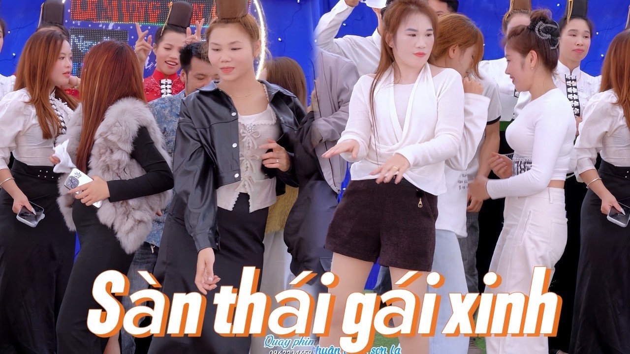 CHỊ EM BẢN CỤ NHẢY CỰC CĂNG TẠI LỄ TÂN GIA ĐÌNH ÔNG BÀ NGOÃN THIÊU