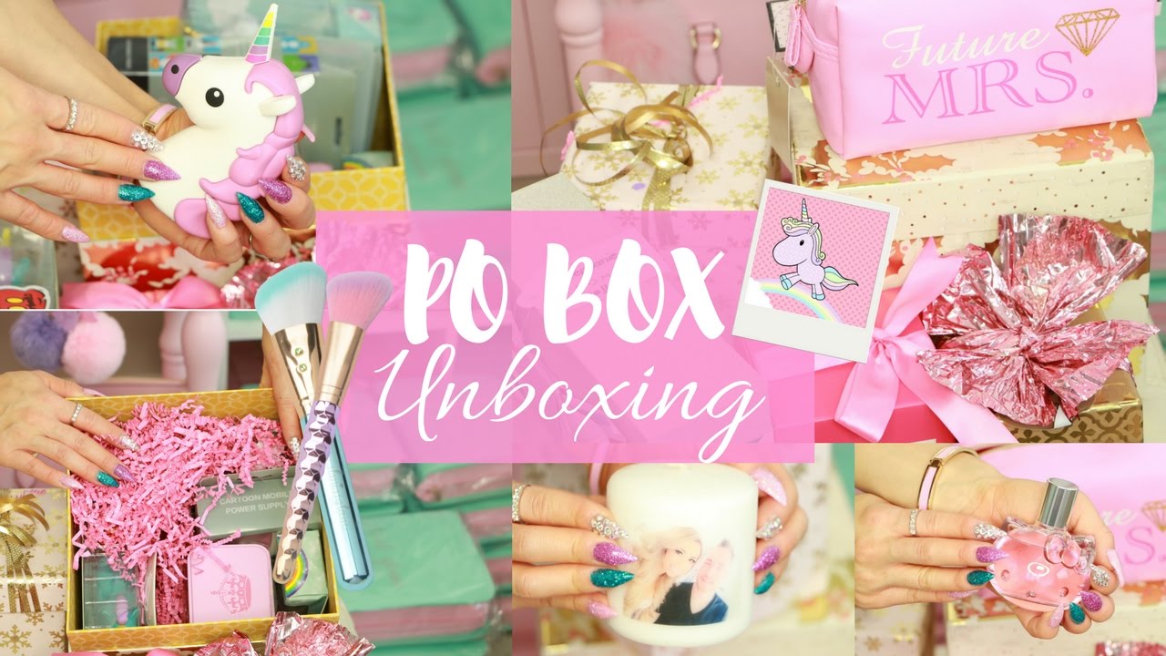 PO BOX UNBOXING!👛💕-SLMissGlam✨💕