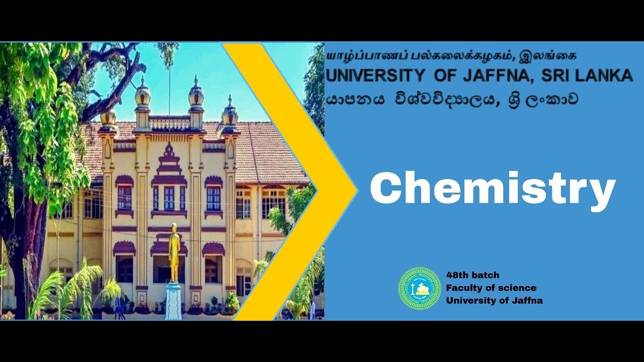 Biological Science degree | Tamil| Chemistry work opportunities | University of Jaffna| Srilanka