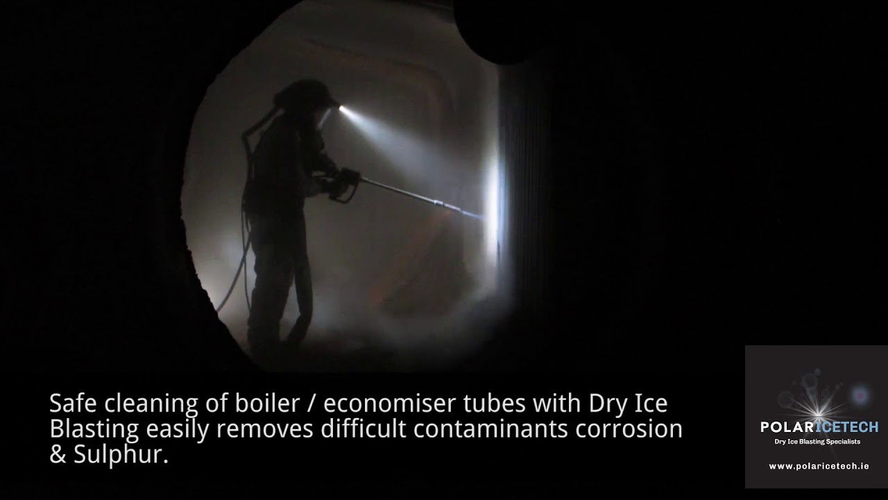 Boiler Cleaning with Dry Ice Blasting