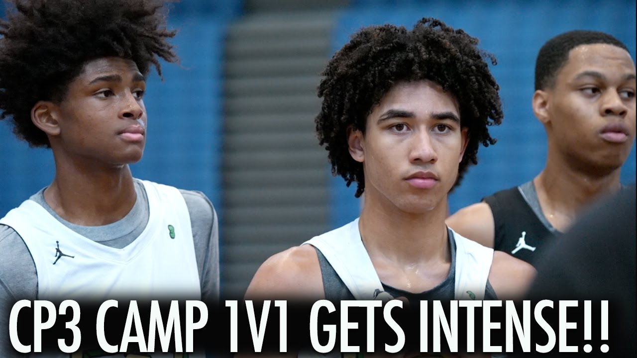 Chris Paul Camp 1V1 BEST HIGH SCHOOL & COLLEGE STARS! Jared McCain AJ Johnson + More!