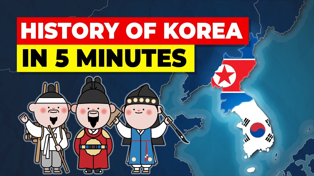 Полная история Кореи за 5 минут