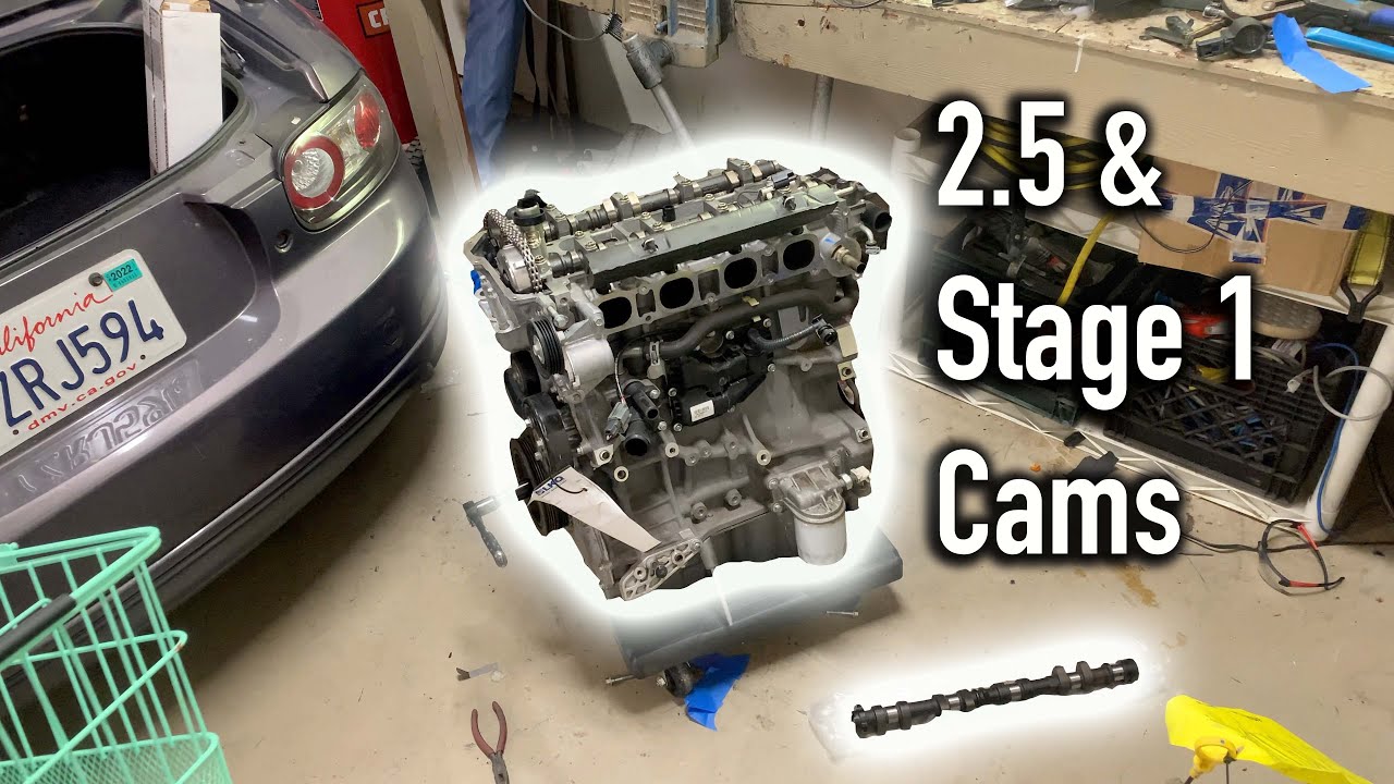 IT'S HERE | Cammed 2.5 Engine for The NC Miata