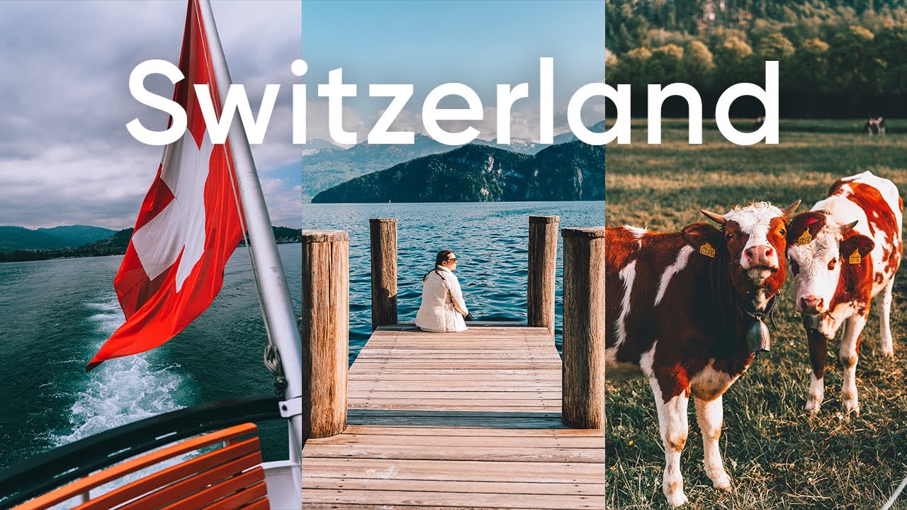Top Places to visite in Switzerland l Zermatt, Luzern, Interlaken & Lausanne