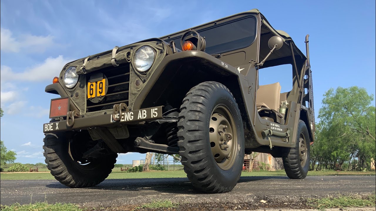 1969 Ford M151A2 M.U.T.T Army Jeep