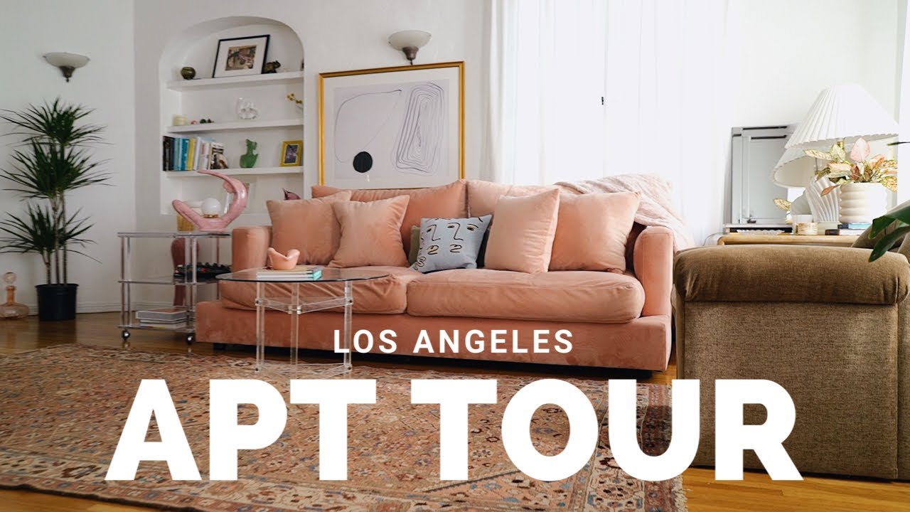 ONE BEDROOM APARTMENT IN LOS ANGELES | AND I GET DRESSED APT TOUR
