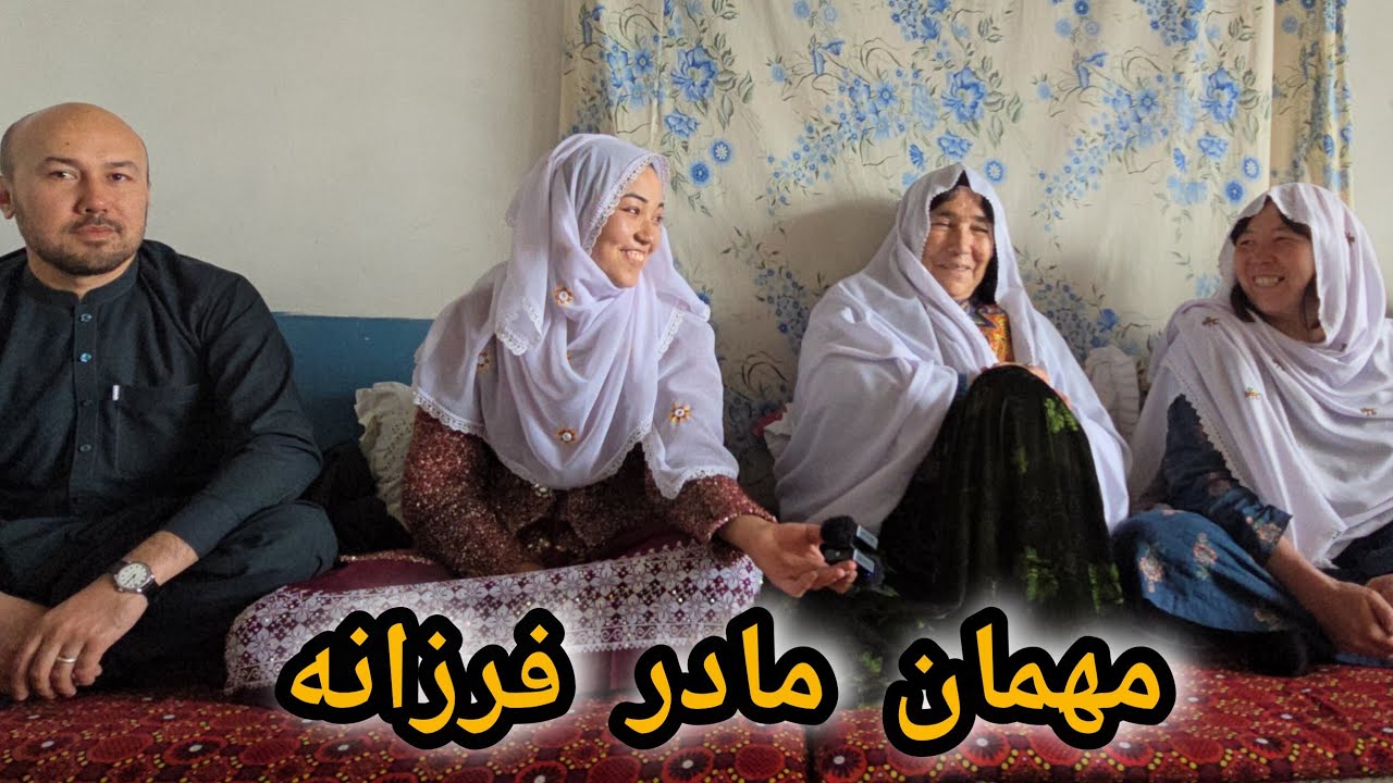 بلاخره داکتر مهمان خانواده خسور شد🥰😍پذیرایی و قصه ها 