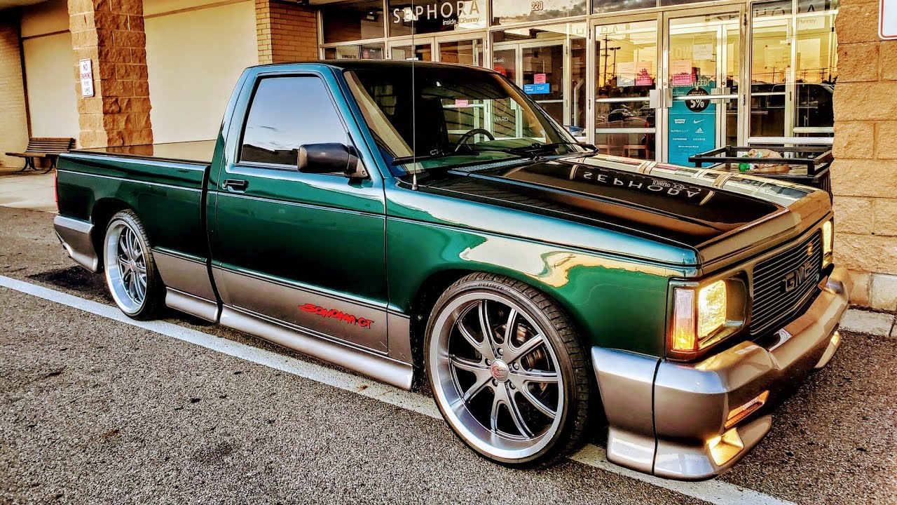 GMC Sonoma GT 1992 года круче, чем Syclone? Это более медленный и редкий младший брат Typhoon.