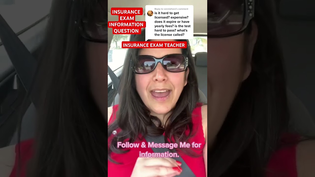 Insurance Exam Details! How to Become an Insurance Agent! #insuranceexamprep #insuranceagenttraining