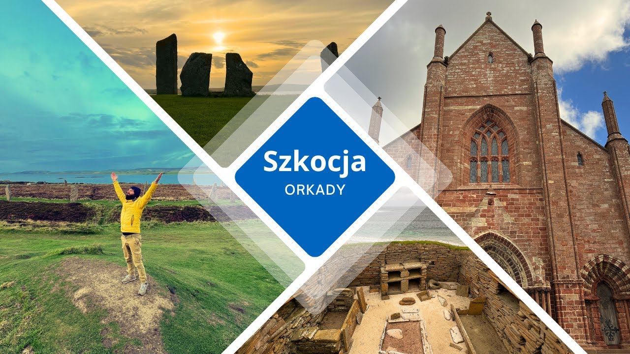 Wyspy Orkady promem !!! Wioska Skara Brae !!! Ring of Brodgar ...