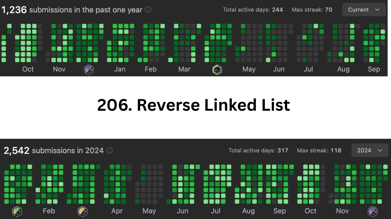 LeetCode 206 | Reverse Linked List | Vector, Stack, 3 Pointers & Recursion