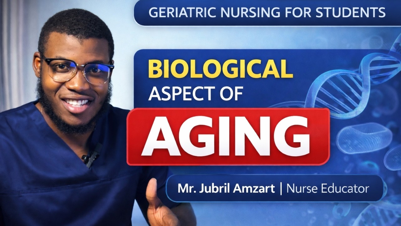 Biological Aspect of Aging (Geriatric Nursing) | Nursing Students