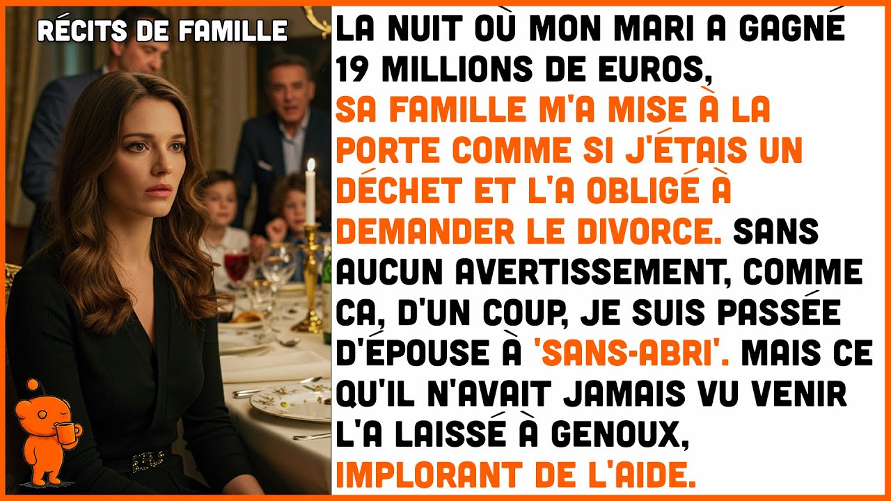 La nuit où mon mari a gagné  €19M, sa famille m'a mise à l'écart et l'a obligé à demander le divorce