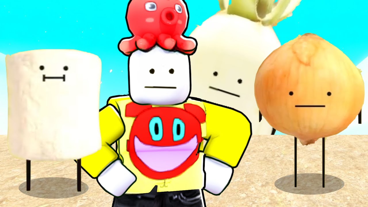 食べ物だらけのかくれんぼ公園編でキャラ探し！ひみつのおるすばんロブロックス【 Roblox 】