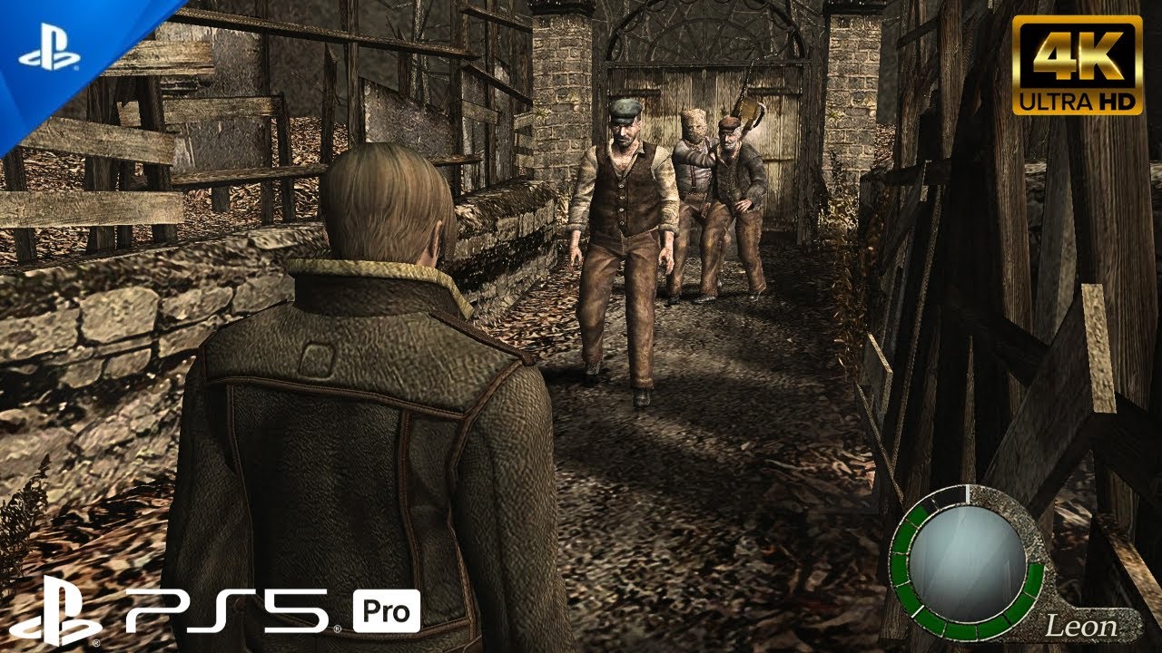 RE4: CHAPTER 1-2 ONLY TWO WEAPONS ( PS5 ) 4K 60FPS