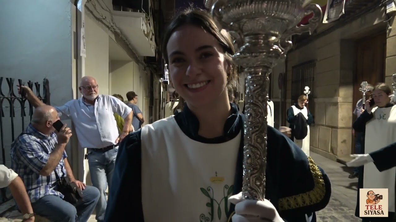 Procesión 50 aniversario Cofradía Hijos de Maria de Cieza