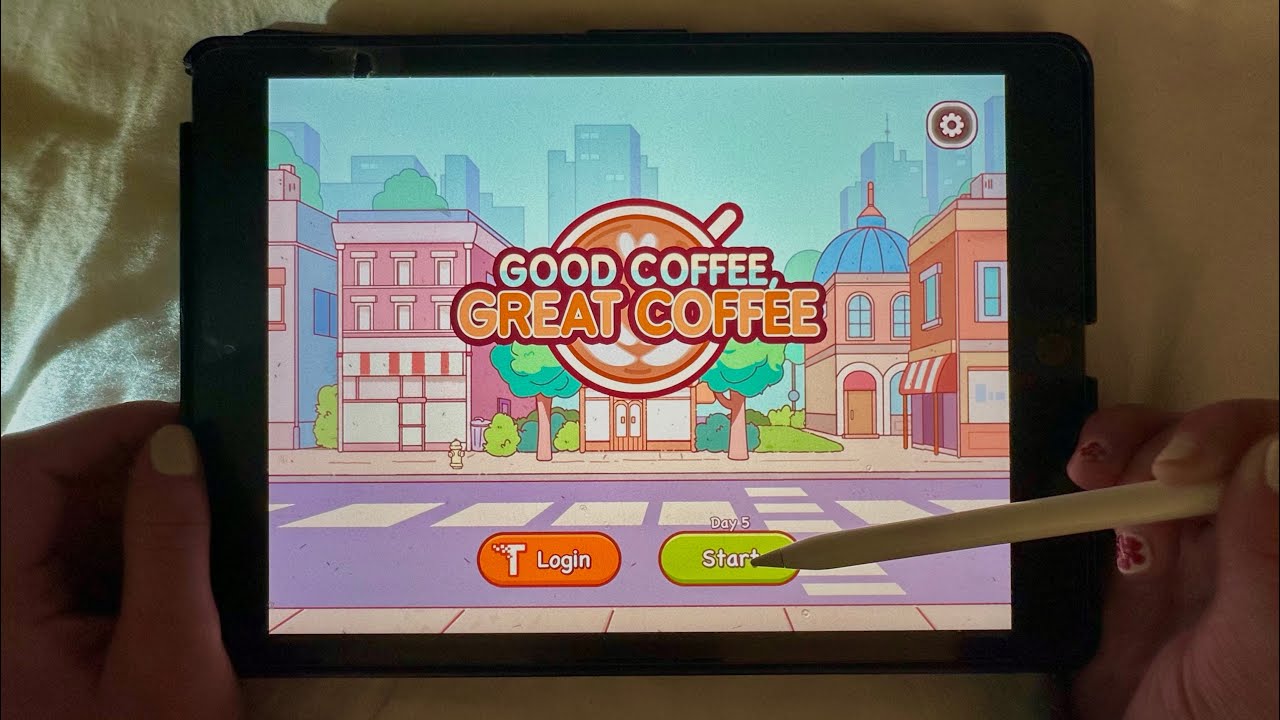 ASMR I Let’s Play “Good Coffee, Great Coffee” 🤍
