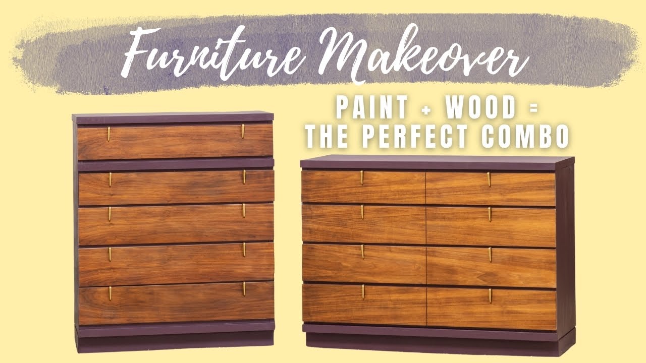 To Paint or to Sand Wood on Furniture Makeovers?!