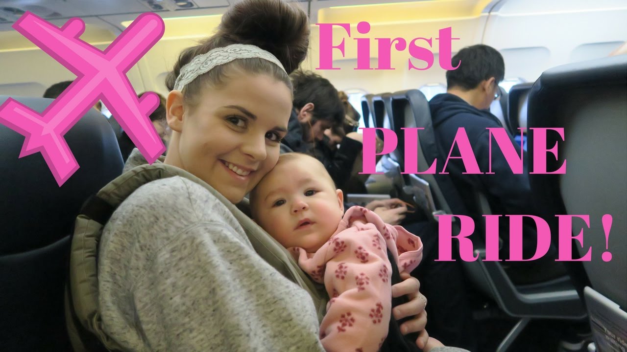 BABY'S FIRST PLANE RIDE!