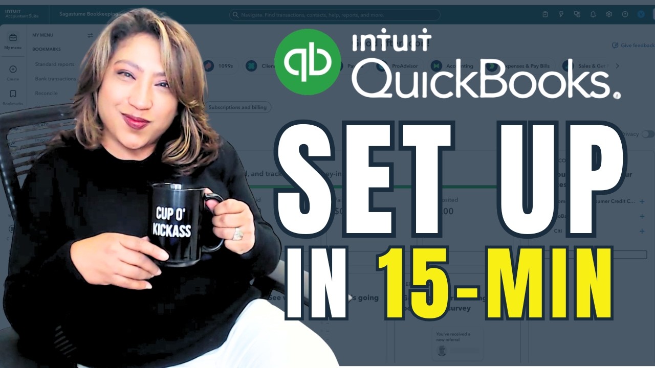 Получите БЕСПЛАТНЫЙ аккаунт QuickBooks, пошаговое обучение.