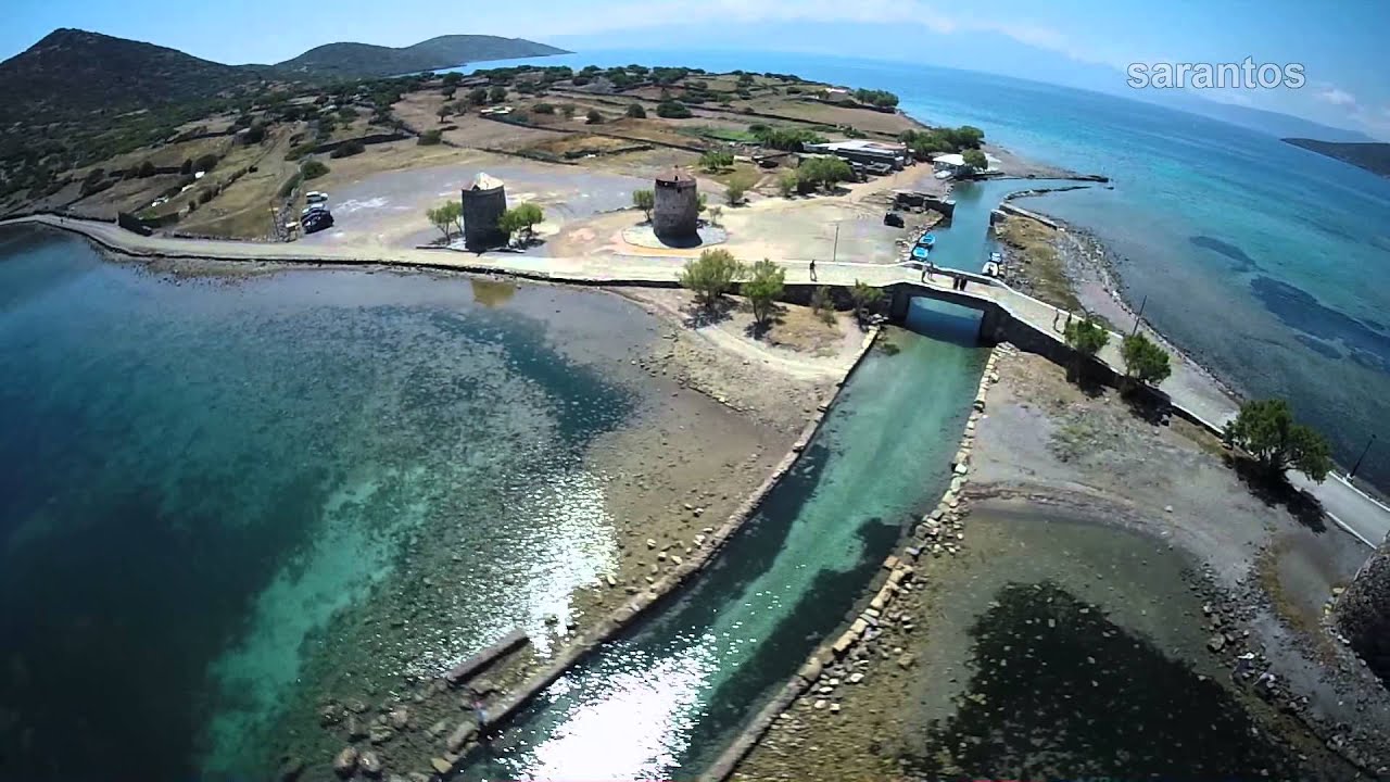 ELOUNDA, THE MAGICAL PLACE!  Creta drone video / Ελούντα...μαγευτικός τόπος!!