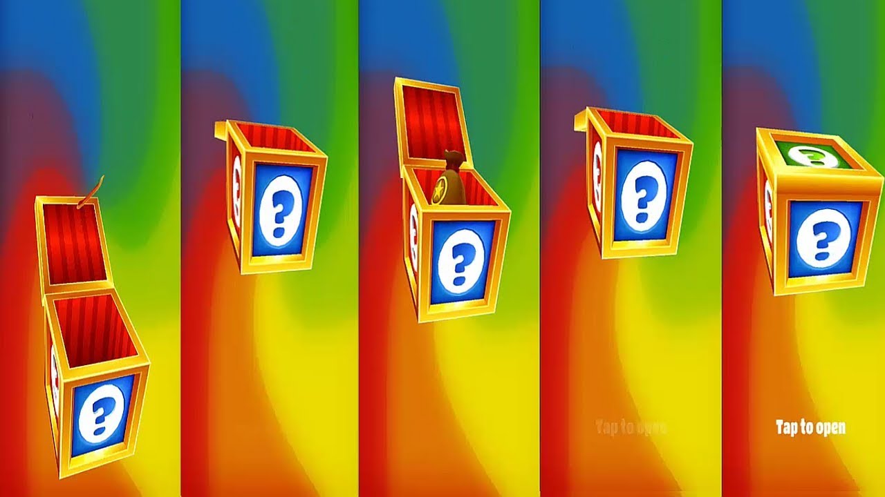 Subway Surfers: Mega Jackpot (Five 3 Letter Characters) VS Gameplay and Countless Boxes Opening!