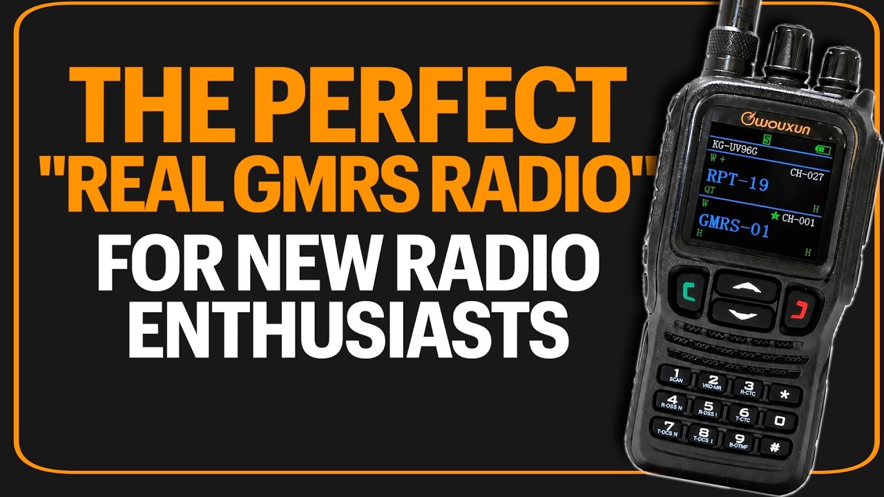 Wouxun KG-UV96G GMRS Radio - The Perfect First 