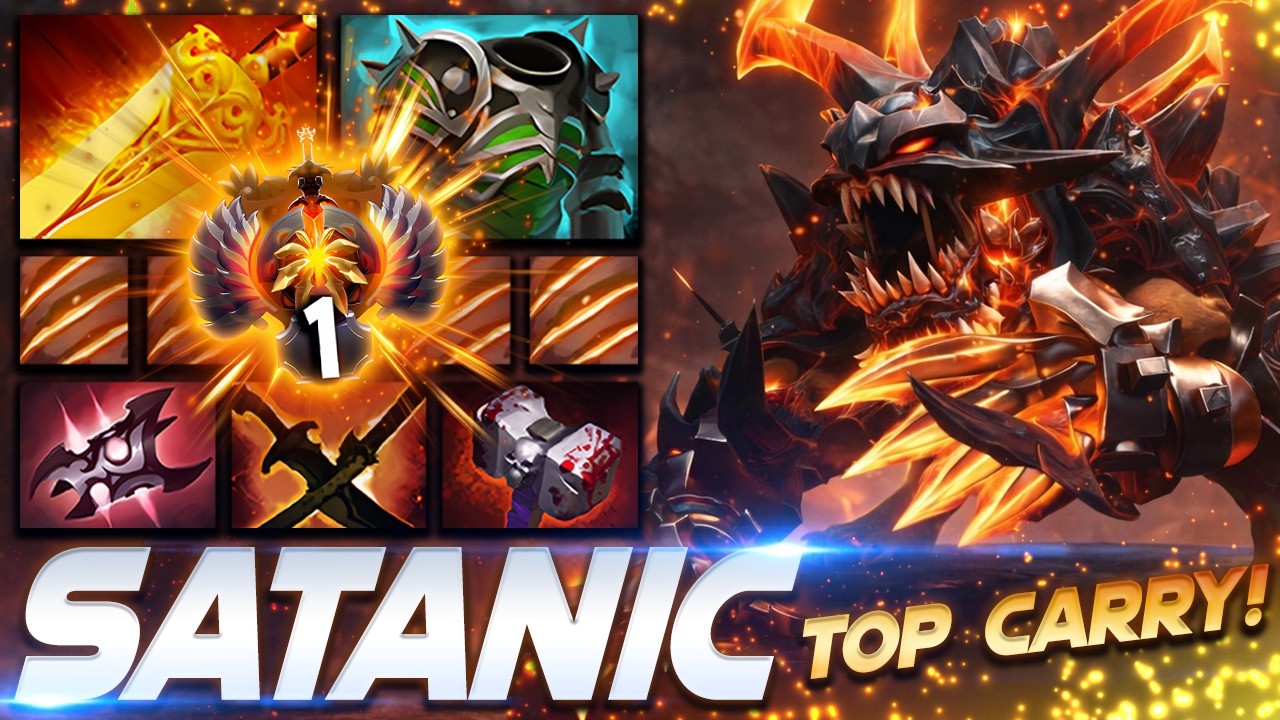 Satanic Lifestealer - Dota 2 Pro Gameplay [Watch & Learn]