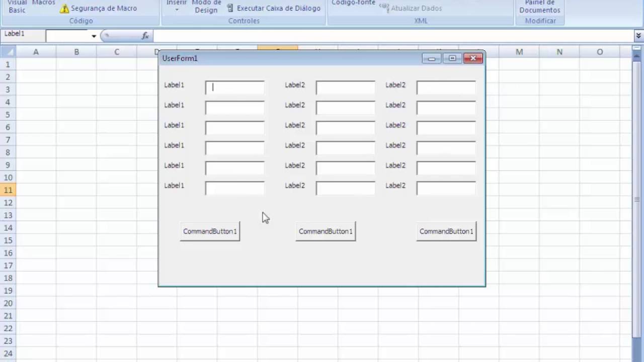 Maximizar e Minimizar Userform Excel VBA