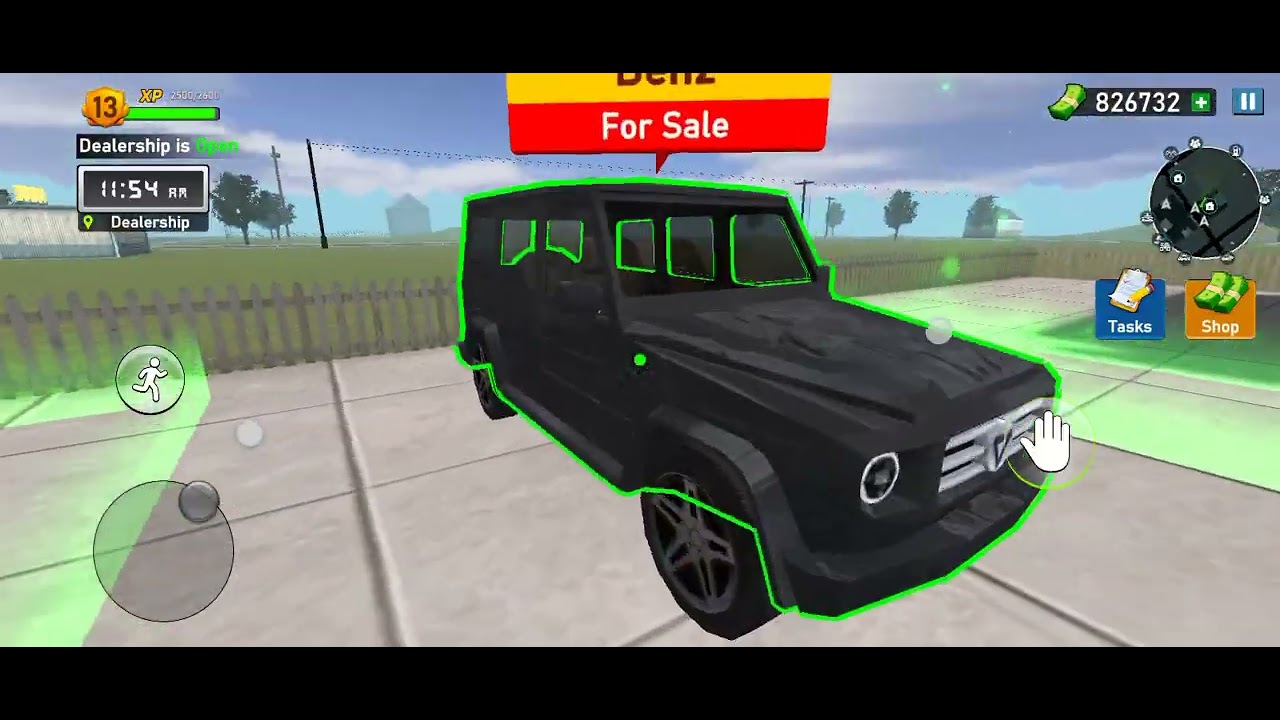 Playing a car dealership simulator with fun 